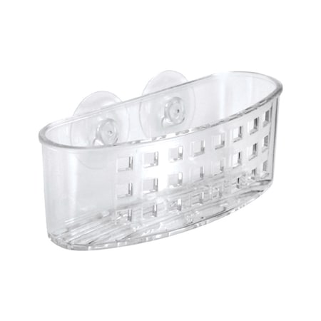 Interdesign iDesign Clear Plastic Sponge and Scrubber Holder 38900